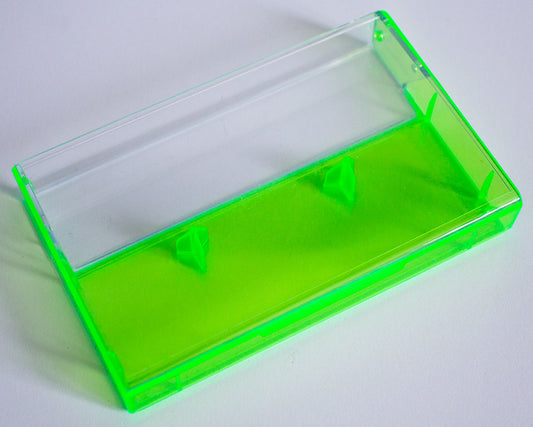 Fluorescent Green cassette case