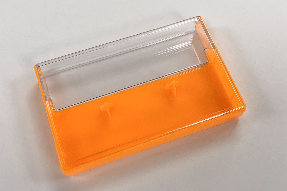 Solid Fluorescent Orange cassette case