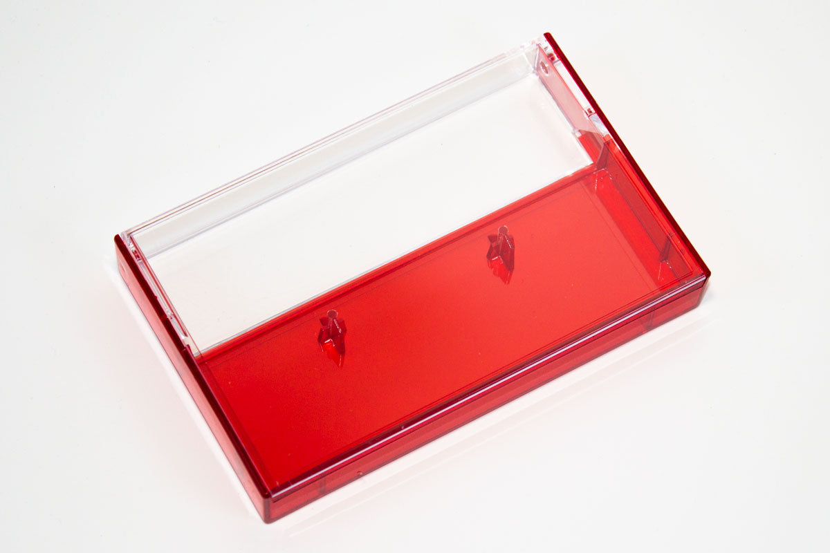 Red Tint heavy duty cassette case